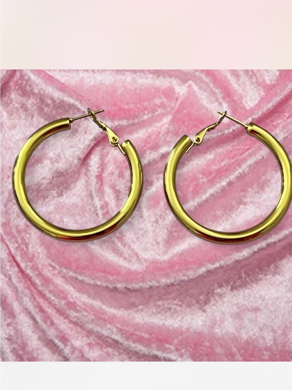 Gold Hoop Earrings - Classic Women's Hoops